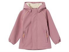 Lil Atelier nostalgia rose transition jacket soft shell